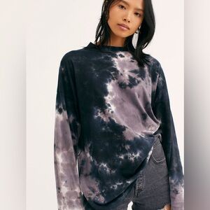 We The Free Free People Tie Dye Long Sleeve - size xs